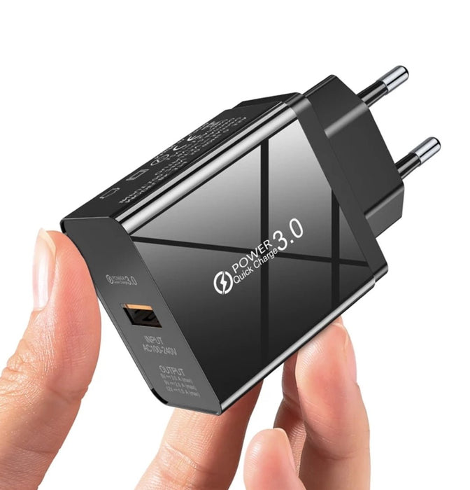 USLION 18W 3A USB Quick Charge