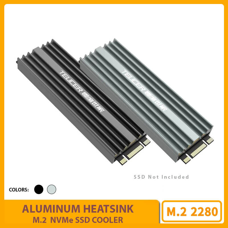 Aluminum Heatsink for NVME NGFF M.2 2280 SSD Cooler - Paksell.pk