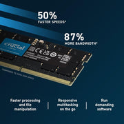 Crucial 16GB DDR5 RAM 4800MHz For Laptop - Used - Paksell.pk