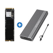 Portable External SSD Eclosure + 500GB 1TB NVMe SSD - Paksell.pk