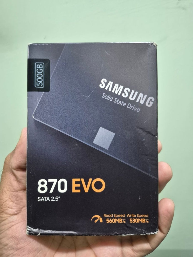 Samsung 870 EVO SSD 500GB - Used - Paksell.pk