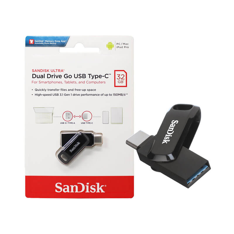 SanDisk Go USB 32GB 64GB 128GB 256GB for Mobiles PC Laptop - Paksell.pk