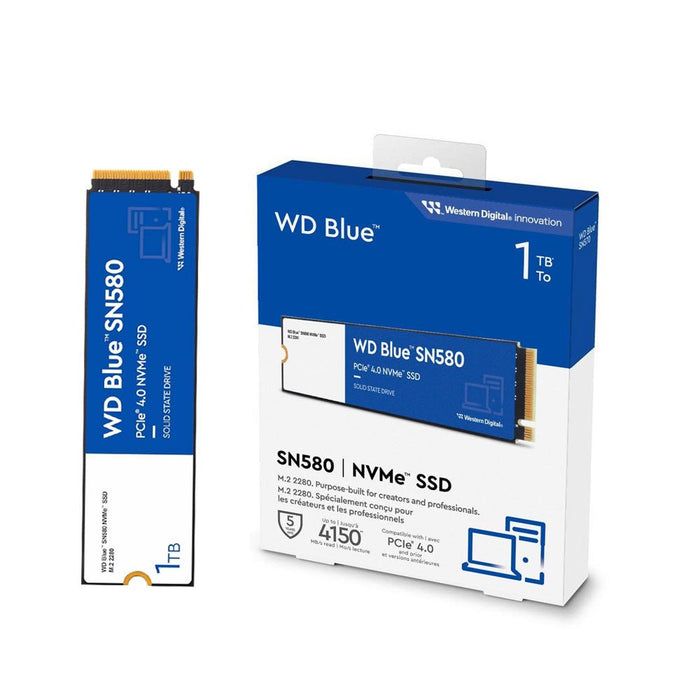 WD Blue SN580 1TB 2TB 500GB 250GB NVMe SSD - Paksell.pk