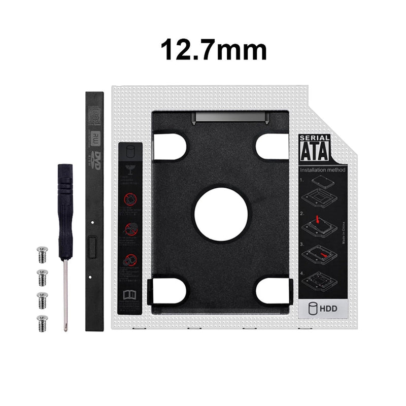 Aluminum 2nd HDD SSD 12.7mm