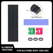 Aluminum Heatsink for NVME NGFF M.2 2280 SSD Cooler - Paksell.pk