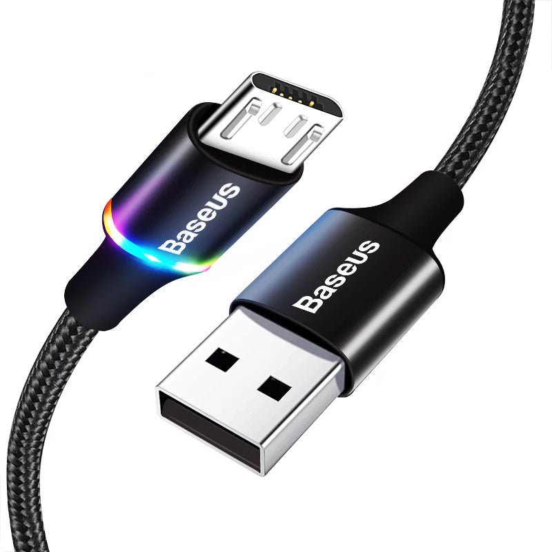 Baseus LED Micro USB Cable Fast Charging