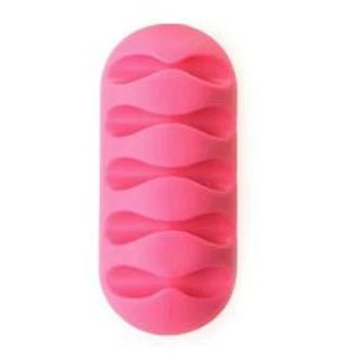 Cable Organizer desk Cable Management cord Holder wire organiser Pink - PakSell