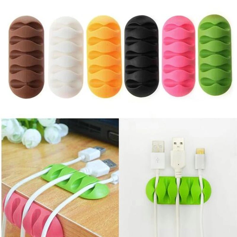 Cable Organizer desk Cable Management cord Holder wire organiser - PakSell