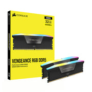 Corsair Vengeance RGB DDR5 RAM 32GB (2x16GB) 6000MHz CL36-Black - Paksell.pk