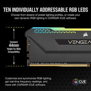 Corsair Vengeance RGB Pro SL 32GB (2x16GB) 3200MHz C16-Black - Paksell.pk