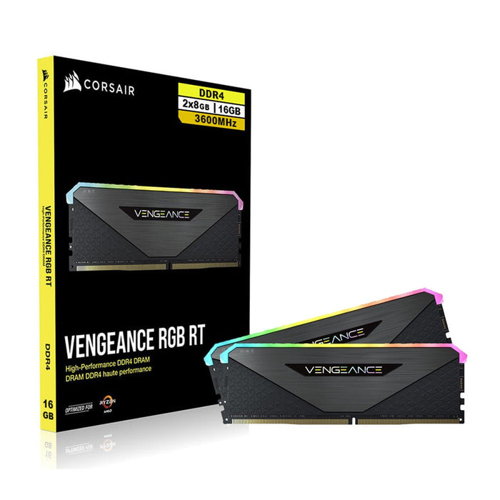 CORSAIR Vengeance RGB RT 16G (2x8G) DDR4 3600MHz White