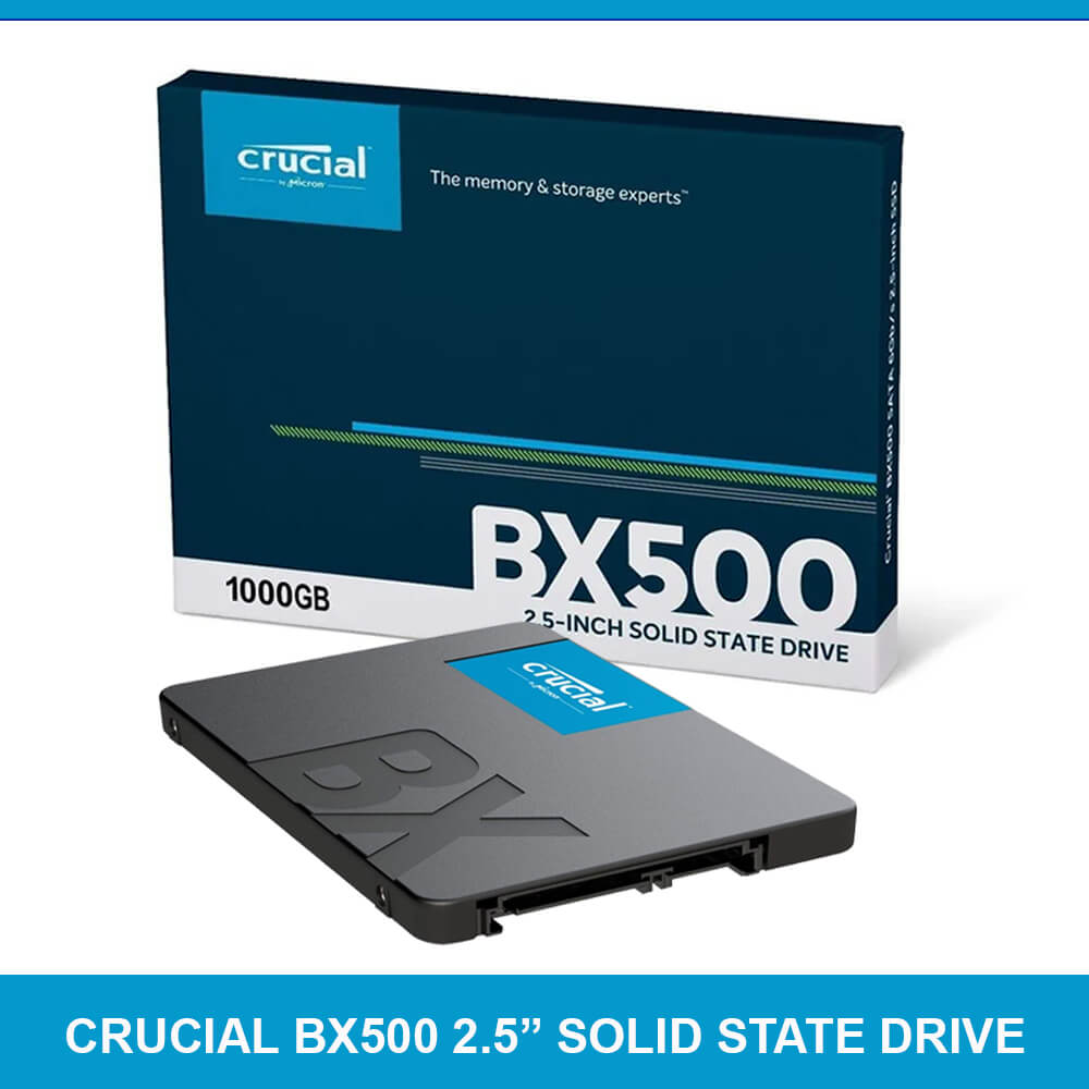 Crucial BX500 240GB 3D Nand Sata 2.5 Inch SSD, Model Name/Number