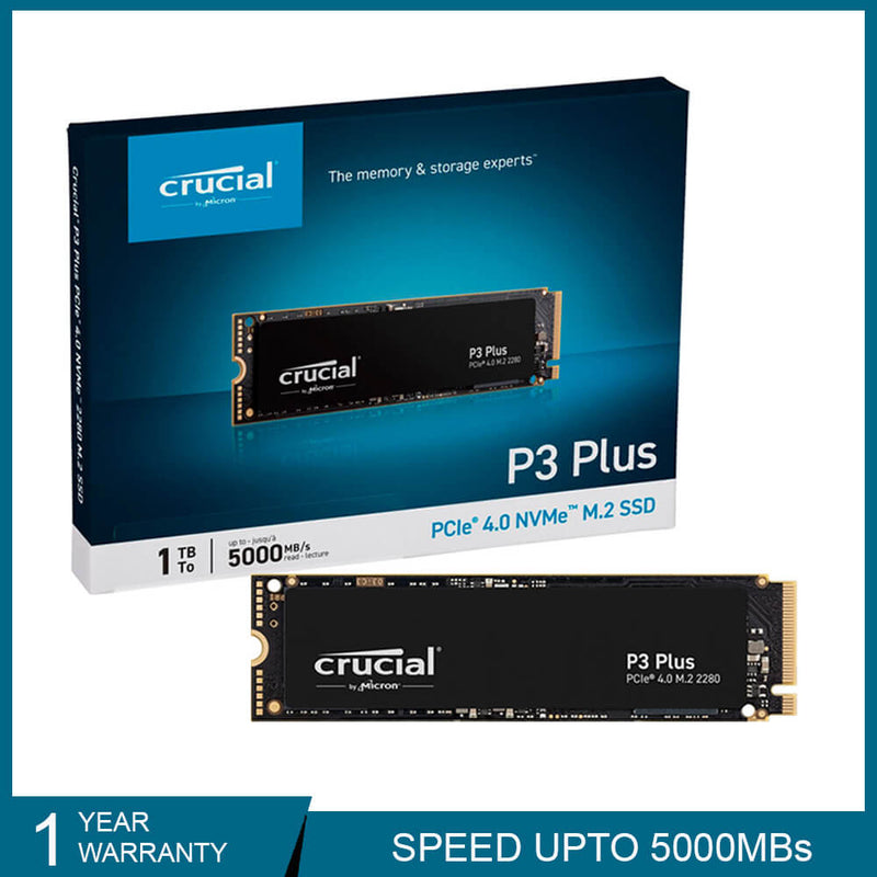 ssd price in pakistan crucial ssd p3 plus m2 nvme pcie gen4 ssd paksell.pk