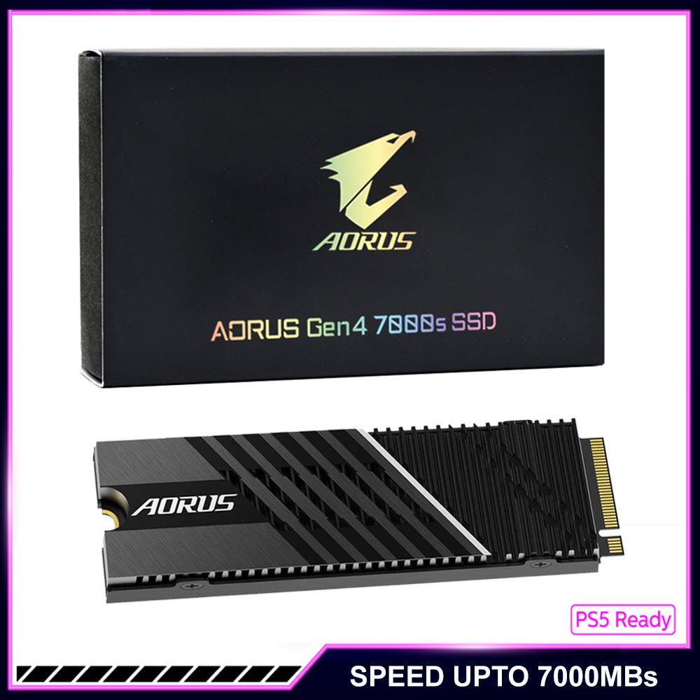 Gigabyte Aorus Nvme Gen4 7000s Aorus Gen4 7000 SSD Gigabyte AORUS