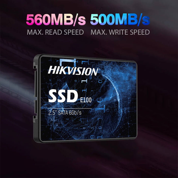 hikvision ssd e100 read write speed