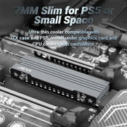 Jeyi M.2 SSD Heatsink, NVME NGFF Aluminum Cooler for PS5 PC - Paksell.pk