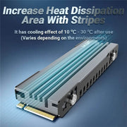 Jeyi M.2 SSD Heatsink, NVME NGFF Aluminum Cooler for PS5 PC - Paksell.pk