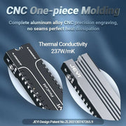 Jeyi M.2 SSD Heatsink, NVME NGFF Aluminum Cooler for PS5 PC - Paksell.pk