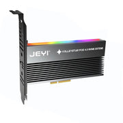 Jeyi VolleyStar PCIe To NVMe SSD Adapter With RGB Heatsink - Paksell.pk