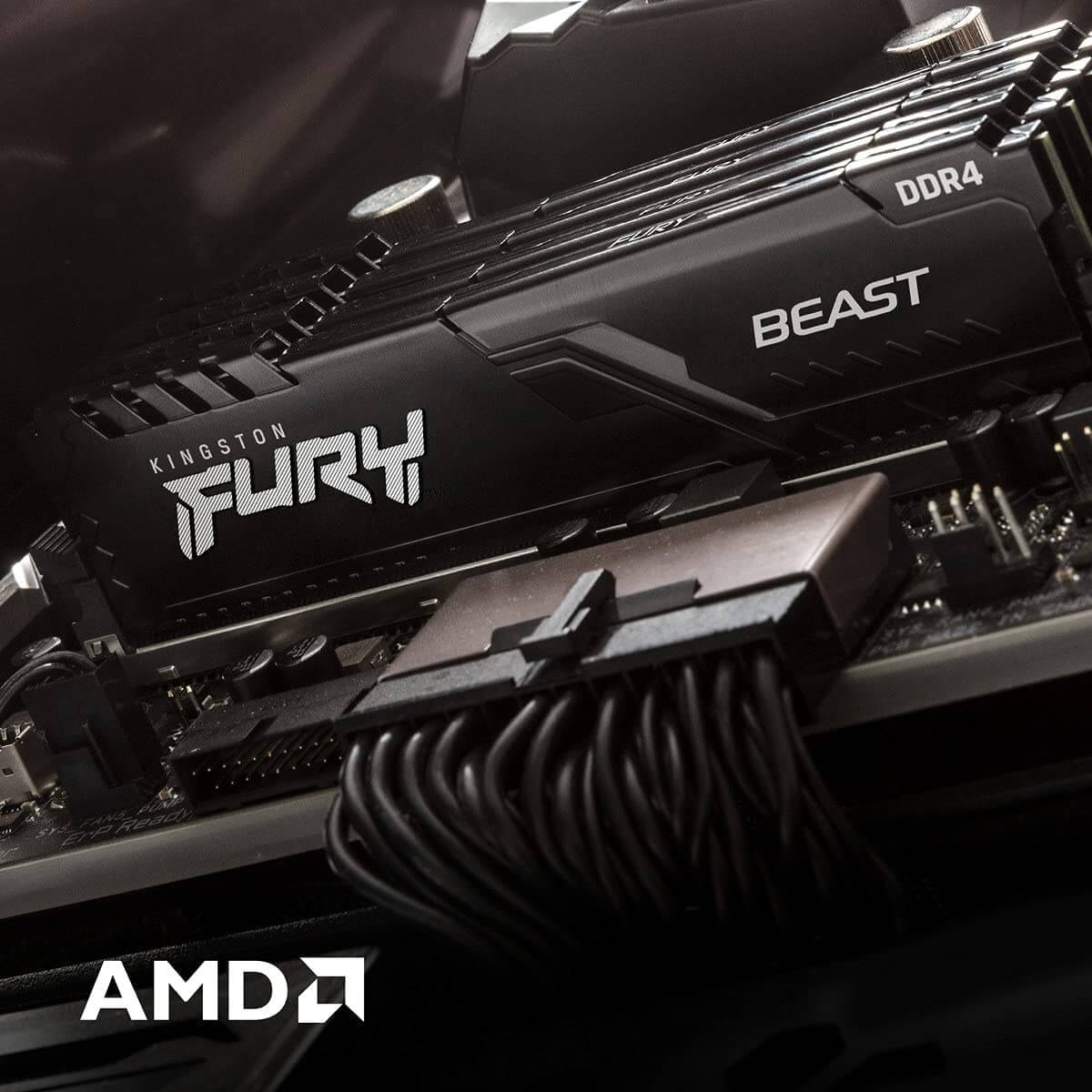 Kingston FURY Beast 32GB (2x16GB) 3600MHz DDR4 RAM CL18 for PC — Paksell.pk