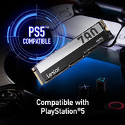 Lexar NM790 1TB 2TB PCIe Gen 4×4 NVMe SSD for Laptop PC PS5 - Paksell.pk