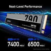 Lexar NM790 1TB 2TB PCIe Gen 4×4 NVMe SSD for Laptop PC PS5 - Paksell.pk