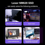 256gb ssd price in pakistan lexar nm620 gaming ssd