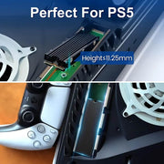 M.2 NVMe SSD Heatsink for PC PS5 Aluminum Heat Sink - Paksell.pk