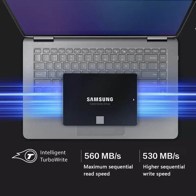 samsung ssd 870 evo read and write speed