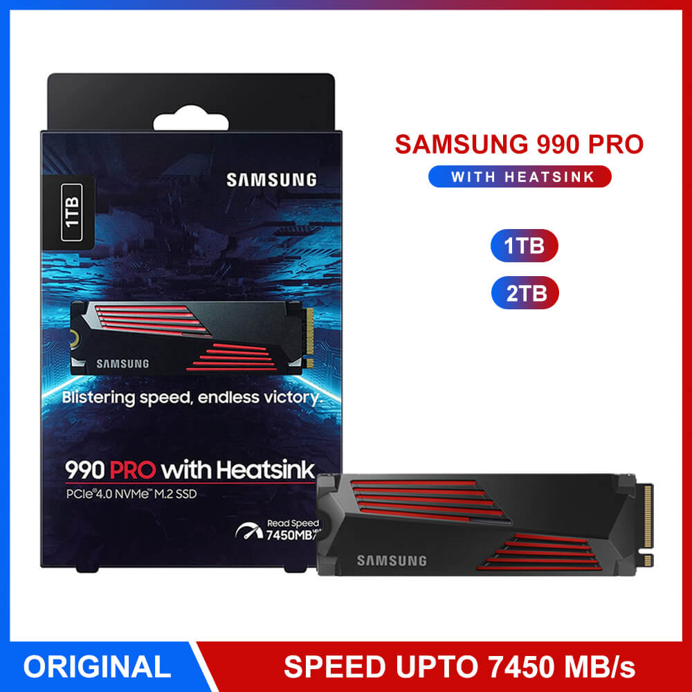 Samsung 990 Pro 1TB 2TB 4TB with Heatsink price in Pakistan for PC