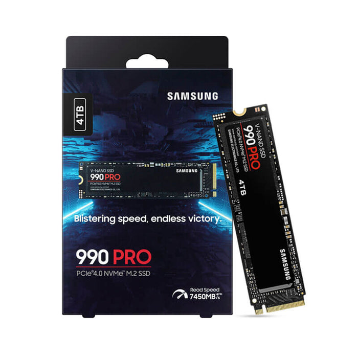 Samsung 990 Pro SSD 1TB 2TB 4TB PCIe 4.0 M.2 NVMe Speed 7450MBs - Paksell.pk