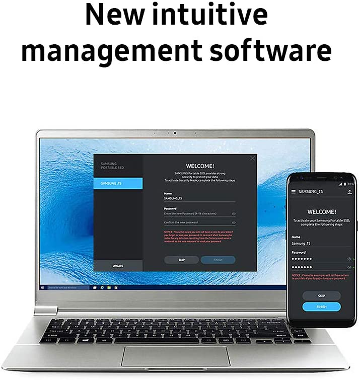 Samsung T5 Portable SSD 1TB External SSD