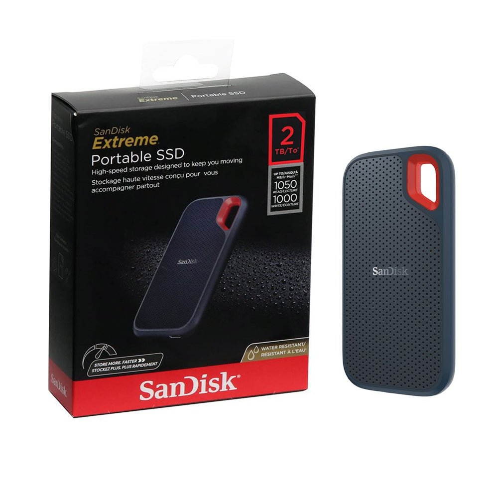 SanDisk Extreme Portable SSD 2TB Up to 1050MB/s — Paksell.pk