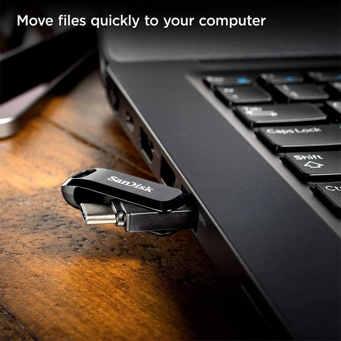 sandisk ultra dual drive go usb type c compatible with laptop