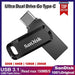 sandisk ultra dual drive go usb type-c 32GB 64GB 128GB 256GB
