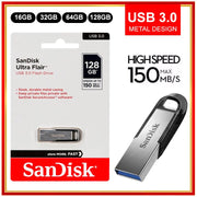 SanDisk Ultra Flair USB 3.0 Flash Drive