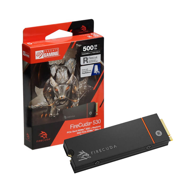 PCパーツ Seagate Firecuda 530 1TB + PS5用ヒートシンク