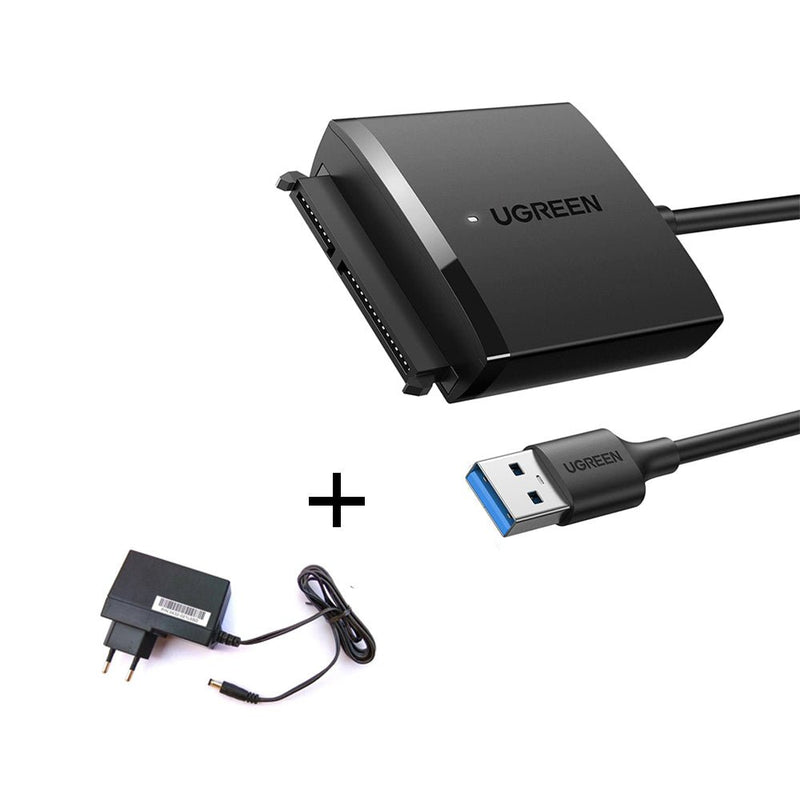Ugreen USB to SATA Adapter with Power Adapter