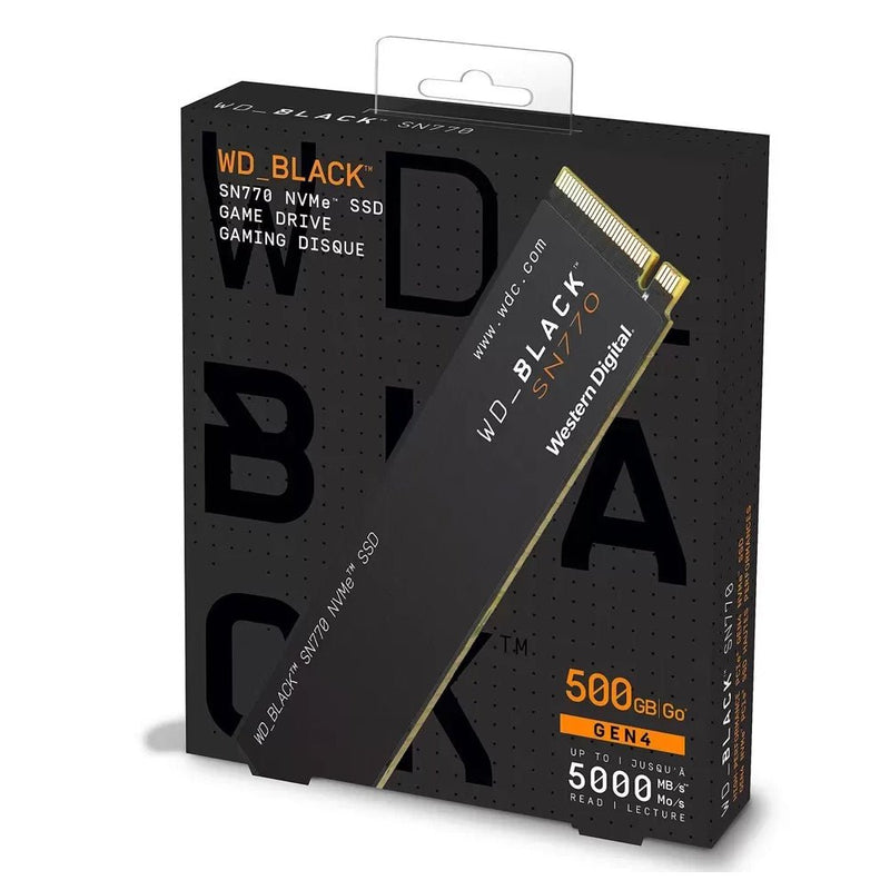500gb nvme ssd wd black sn770