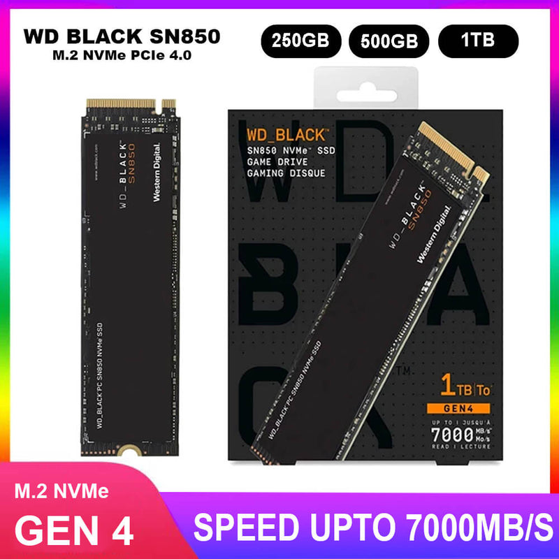 wd black sn850 ssd nvme ssd western digital ssd
