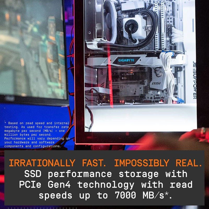 fastest nvme ssd for gaming pc and video editing