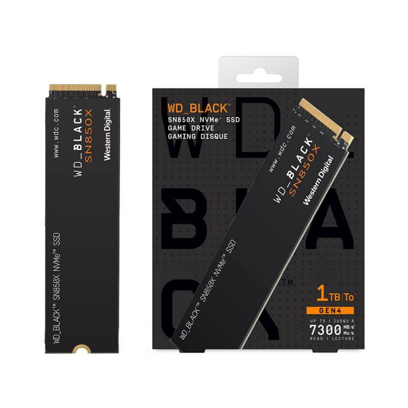 Disco Ssd M.2 Wd Black Sn850x 2tb Nvme 7300 Mb/s