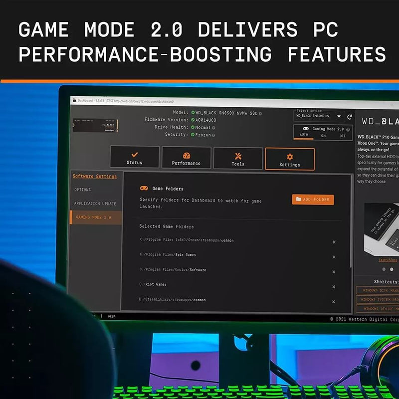 wd black sn850x nvme ssd with heatsink
